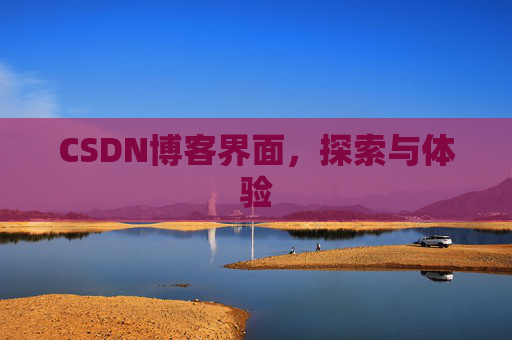 CSDN博客界面，探索与体验