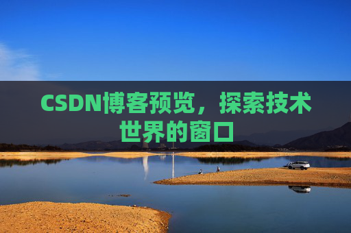 CSDN博客预览，探索技术世界的窗口